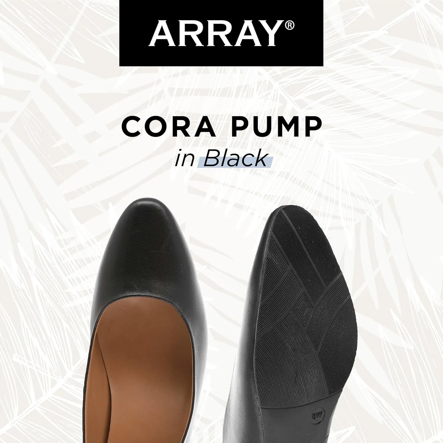 ARRAY Women's Cora Low Heel Leather Pump