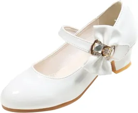 Girls Dress Shoes Mary Jane Shoes for Girl Ballet Flats Back to School Wedding Party Summer Sandal