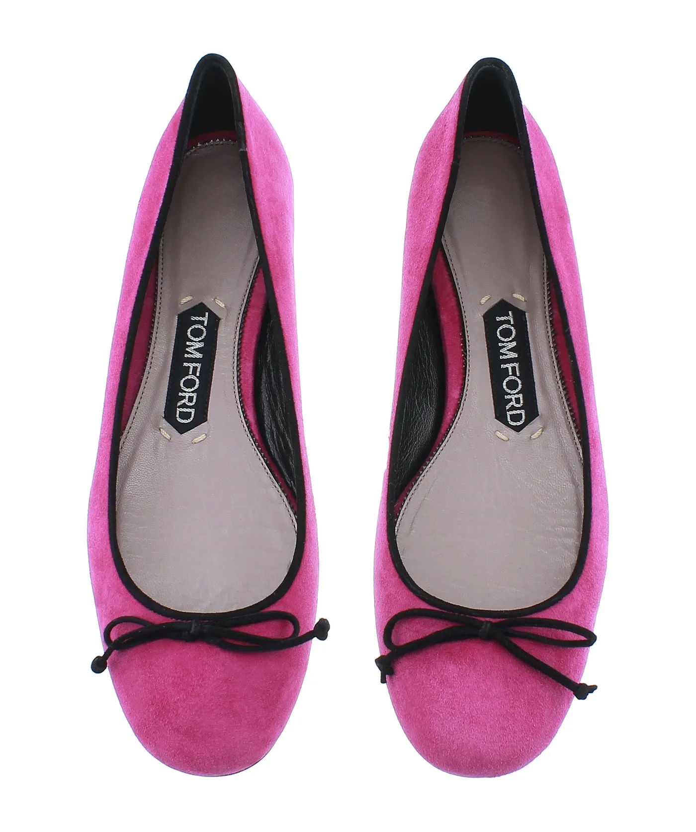 Lace Suede Leather Ballerinas