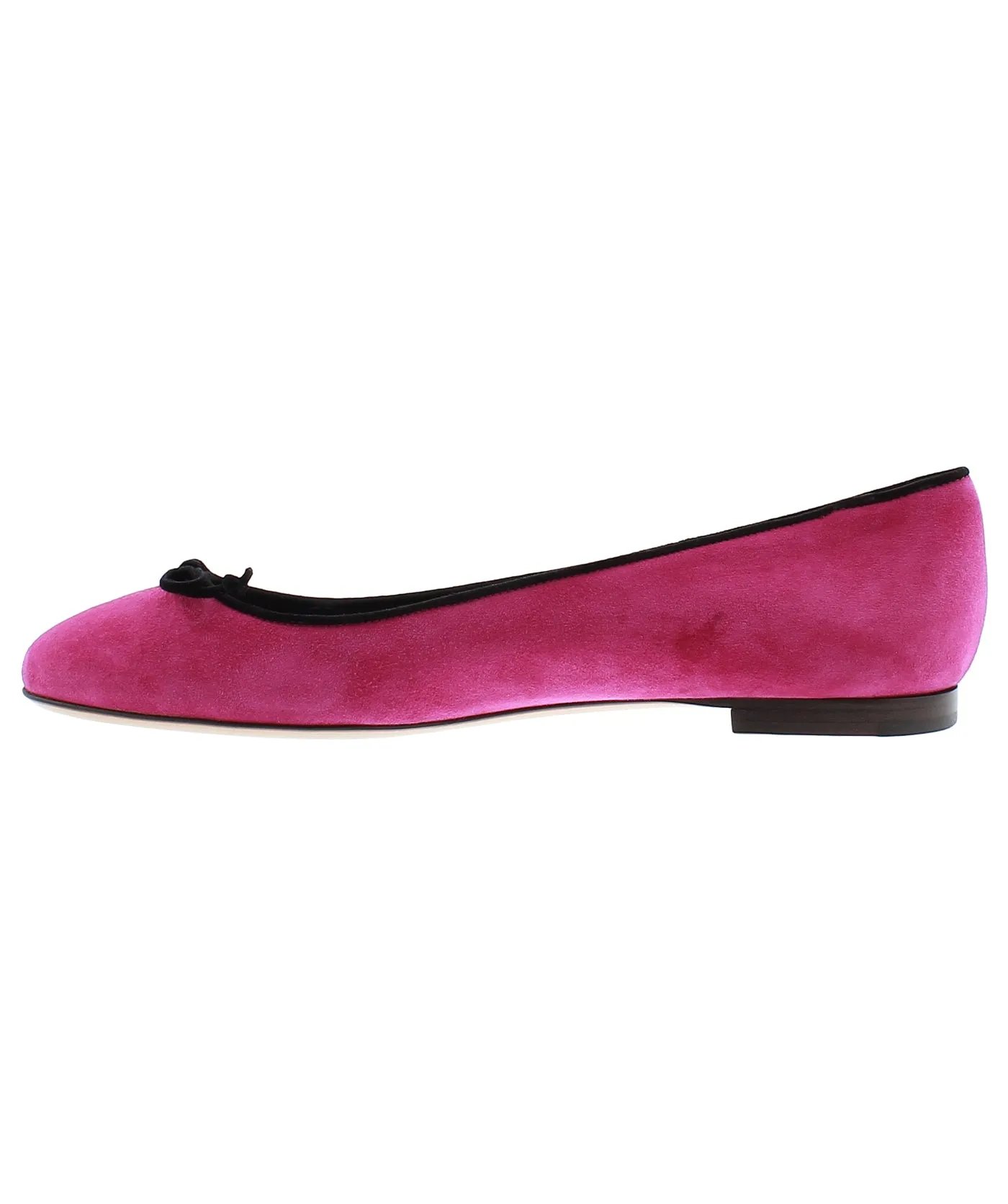 Lace Suede Leather Ballerinas