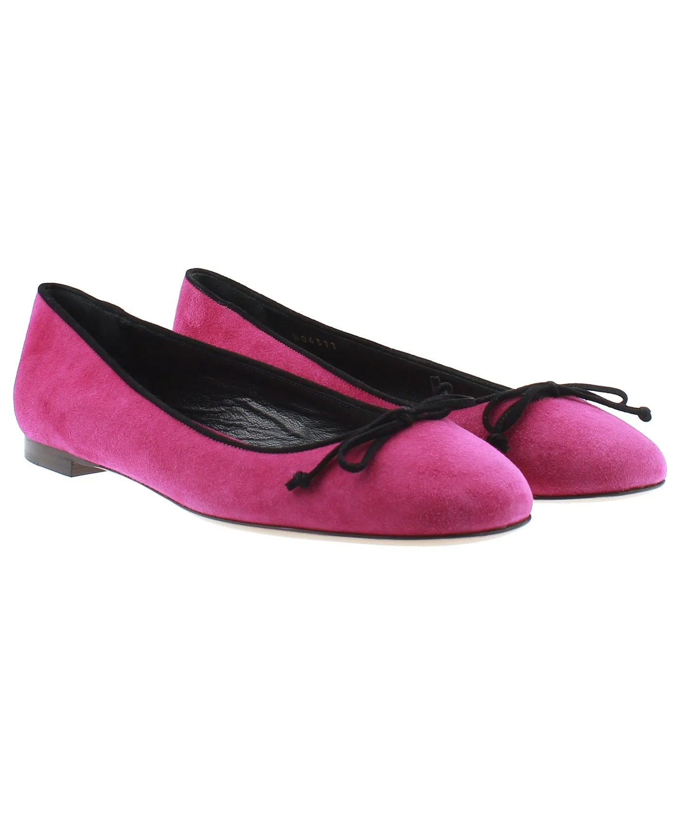 Lace Suede Leather Ballerinas