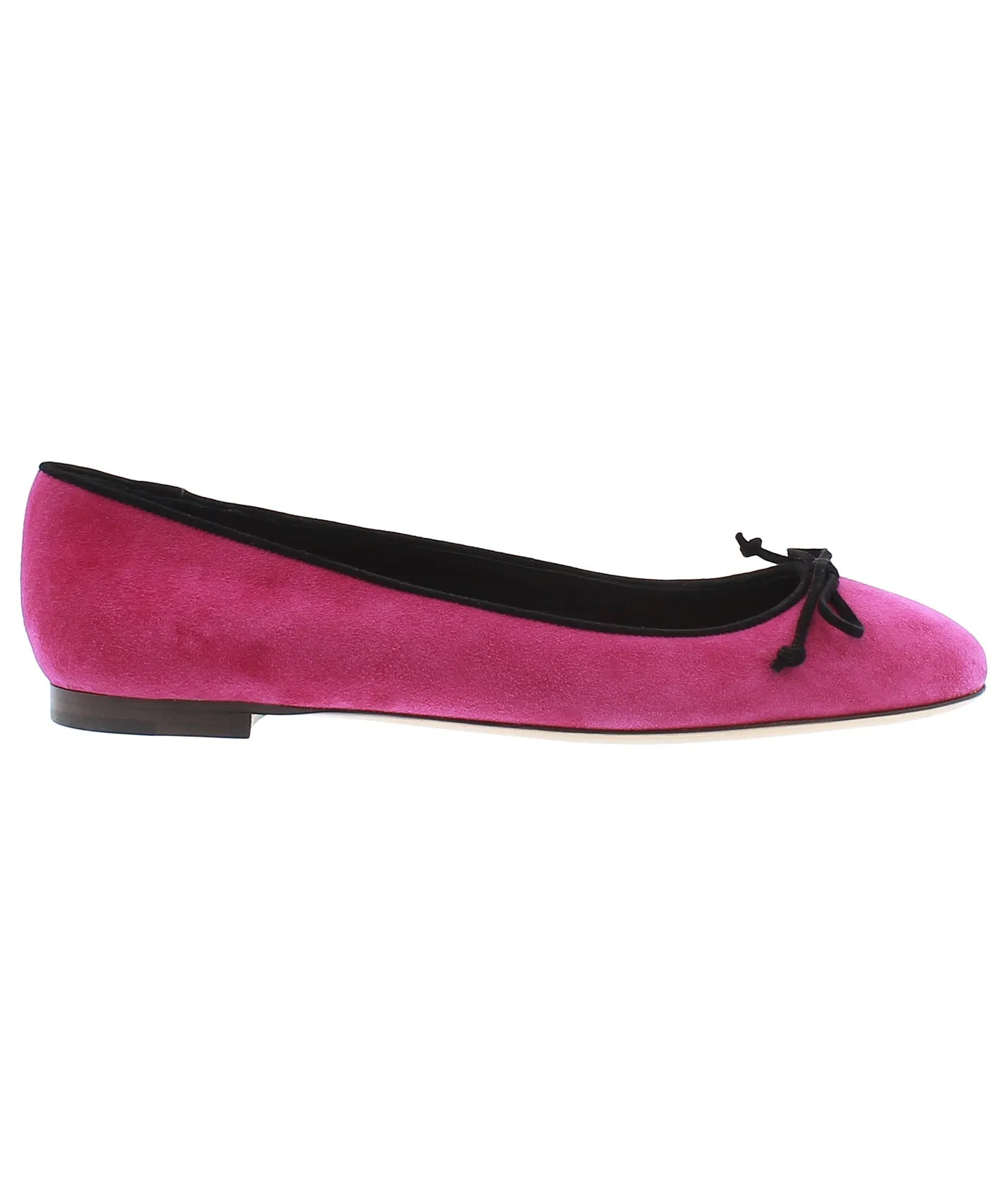 Lace Suede Leather Ballerinas
