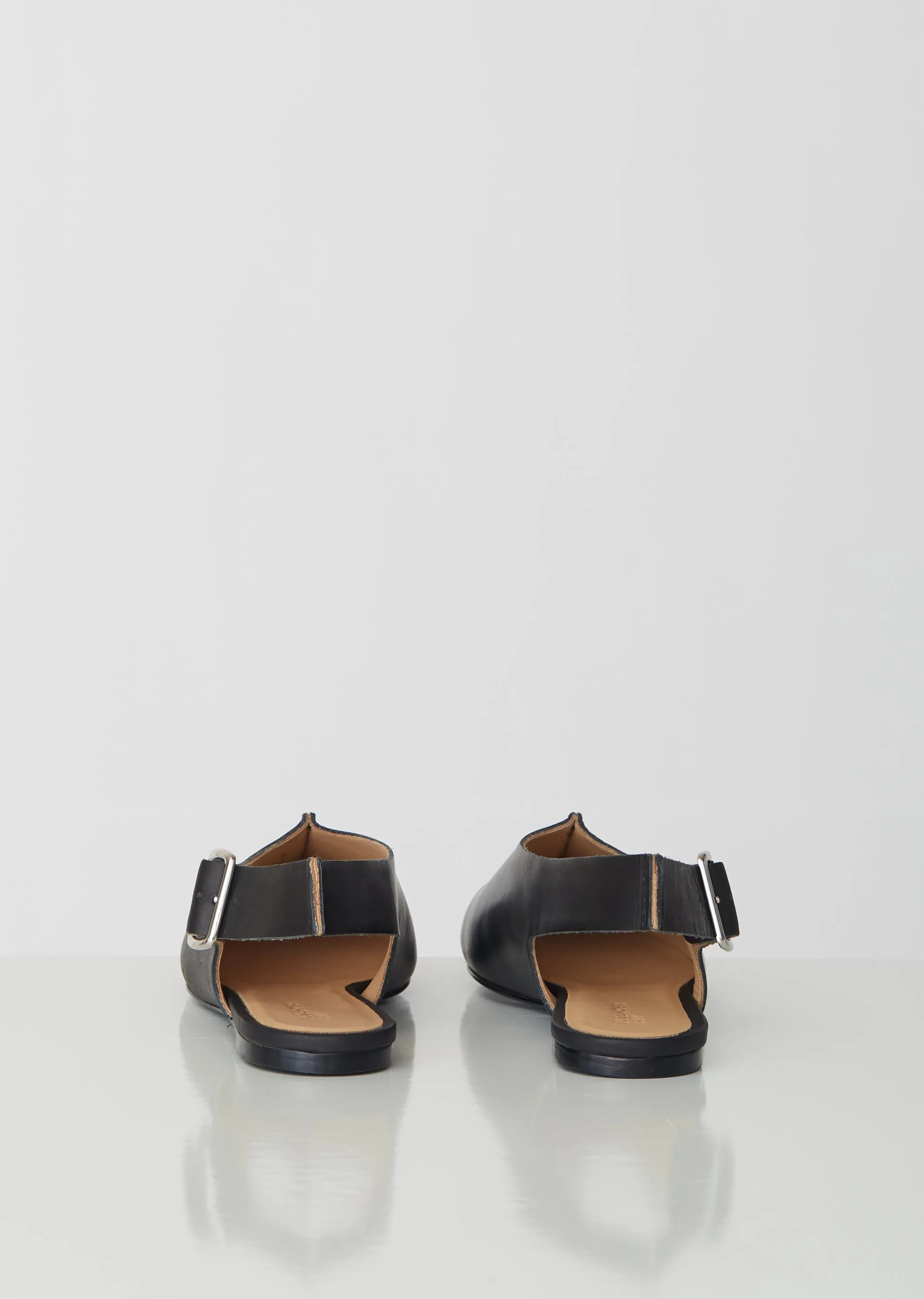 Leather Sling Back Sandals