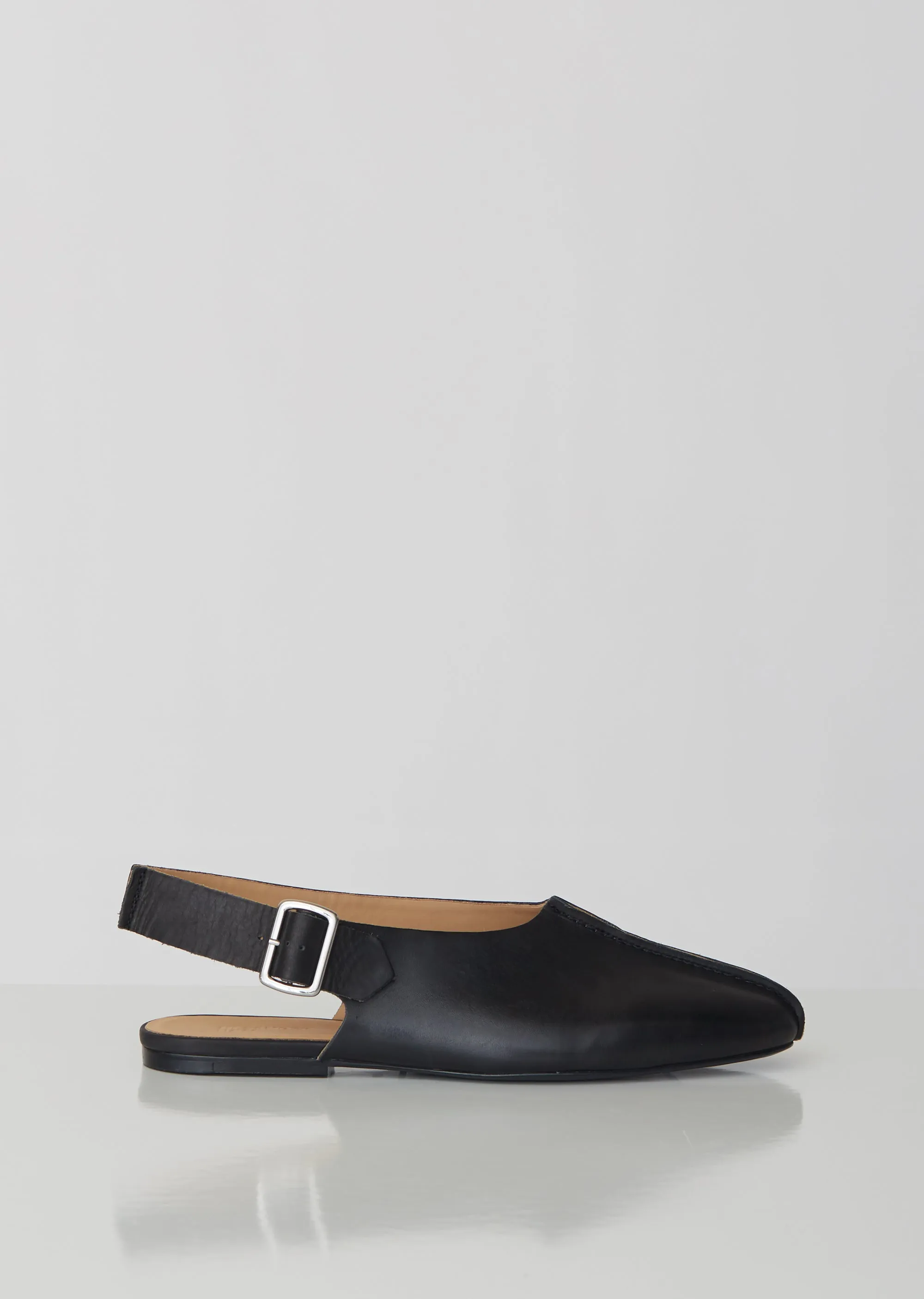 Leather Sling Back Sandals