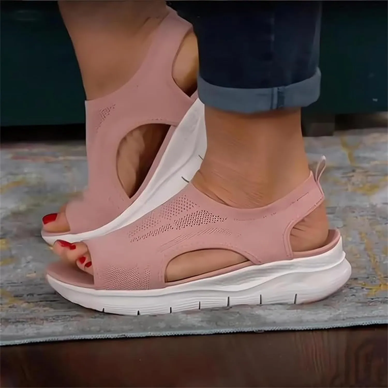 Orthopedic Shoes For Women Dressy Sandals Arch Support Plantar Fasciitis Comfortable Walking Wedge Orthotic Flip Flops