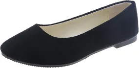 Pointed Toe Flats for Women Dressy Casual, Low Heel Dress Shoes Comfortable, Slip-on Business Work Loafer Shoes for Women