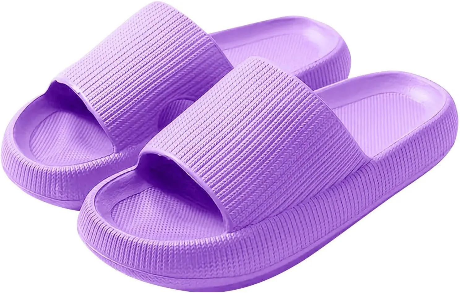Summer Cloud Slippers for Women and Men Pillow Slippers Shower Sandals Pillow Slide Indoor and Outdoor Sandal Summer Beach Non Slip Slipper Dressy Trendy Quick Drying Sandal 2025