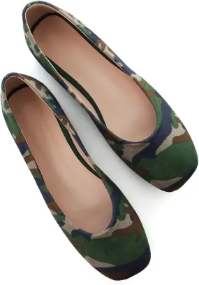 TN TANGNEST Women's Ballet Flats Cute Square Toe Dress Flats Soft Work Flats